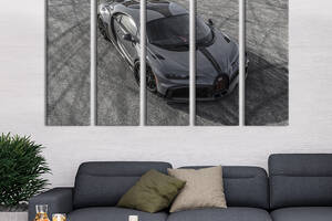 Картина на холсте KIL Art Премиум-авто Bugatti Chiron Pur Sport 155x95 см (1297-51)