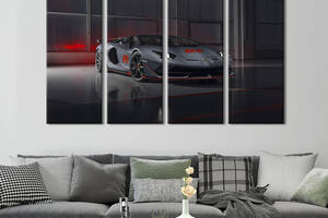 Картина на холсте KIL Art Премиум-авто Lamborghini 149x93 см (1263-41)