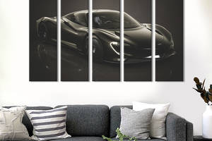Картина на холсте KIL Art Роскошный автомобиль McLaren Speedtail 87x50 см (1360-51)