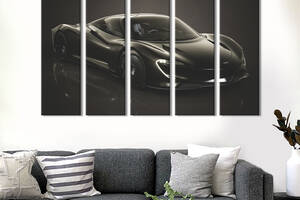 Картина на холсте KIL Art Роскошный автомобиль McLaren Speedtail 155x95 см (1360-51)