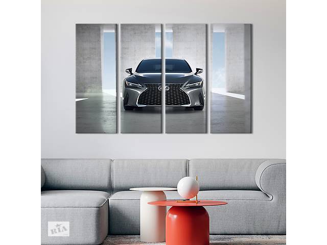Картина на холсте KIL Art Роскошный Lexus IS250 89x53 см (1270-41)