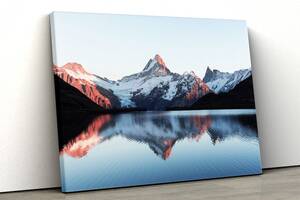 Картина на холсте KIL Art Снежные горы 51x34 см (374)