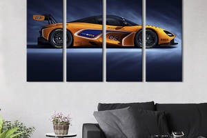 Картина на холсте KIL Art Спортивная машина McLaren 149x93 см (1352-41)