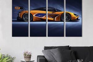 Картина на холсте KIL Art Спортивная машина McLaren 209x133 см (1352-41)