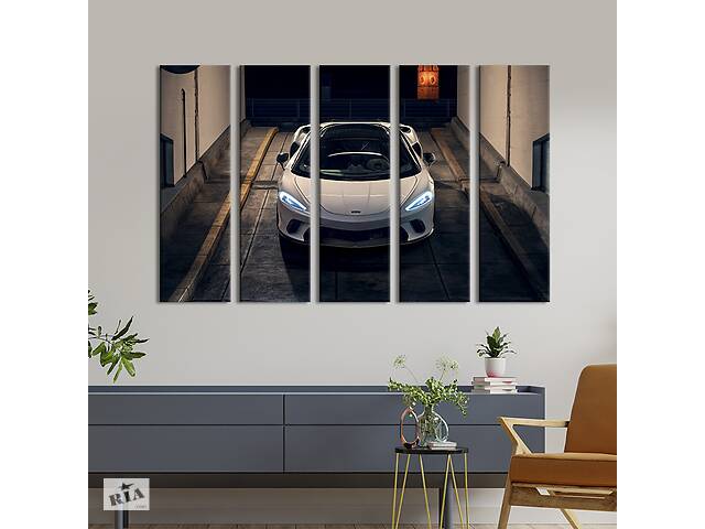 Картина на холсте KIL Art Статусный суперкар McLaren GT 132x80 см (1373-51)