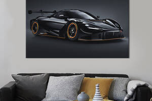 Картина на холсте KIL Art Стильный McLaren 720S 122x81 см (1354-1)