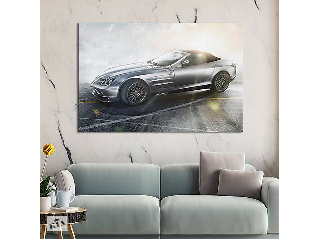Картина на холсте KIL Art Стильный Mercedes-Benz SLR McLaren 75x50 см (1367-1)