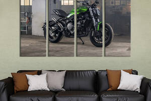 Картина на холсте KIL Art Супербыстрый мотоцикл Benelli 752S 149x93 см (1245-41)
