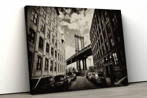 Картина на полотні KIL Art Вулиця Брукліна 122x81 см (231)