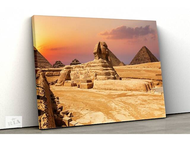 Картина на холсте KIL Art Великий Сфинкс Египта 51x34 см (363)