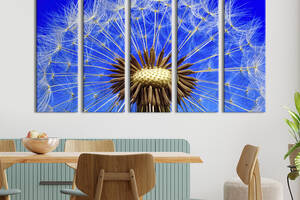 Картина на холсте KIL Art Волшебный небесный одуванчик 87x50 см (899-51)