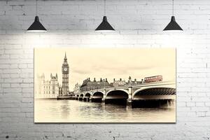 Картина на холсте ProfART S50100-g147 100 х 50 см Мост в Англии (hub_rSZk45363)