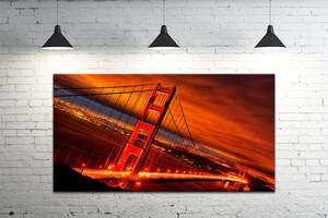 Картина на холсте ProfART S50100-g195 100 x 50 см Мост (hub_LMvu25816)