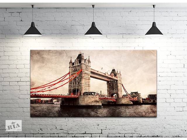 Картина на холсте ProfART S50100-g207 100 x 50 см Мост (hub_lMVR94636)