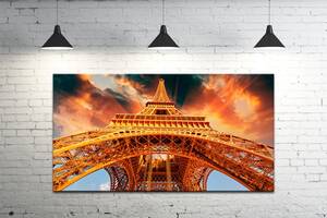 Картина на холсте ProfART S50100-g620 100 x 50 см Эйфелева башня (S50100-g620)
