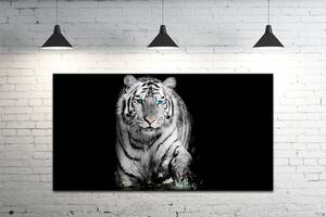 Картина на холсте ProfART S50100-z406 100 х 50 см Белый тигр (hub_DWPS92728)