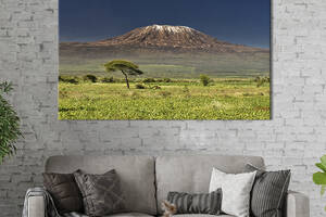 Картина на холсте интерьерная KIL Art Гора Килиманджаро 75x50 см (544-1)