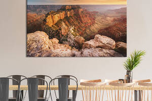 Картина на холсте интерьерная KIL Art Национальный парк Гранд Каньон 75x50 см (599-1)