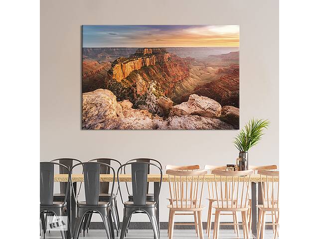 Картина на холсте интерьерная KIL Art Национальный парк Гранд Каньон 51x34 см (599-1)