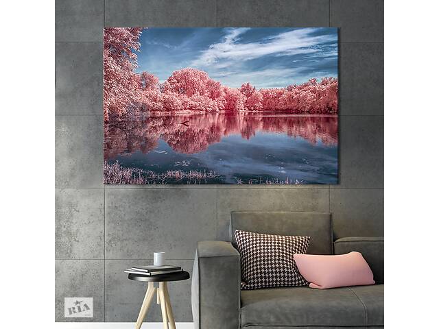 Картина на холсте интерьерная KIL Art Японские вишневые деревья 51x34 см (608-1)