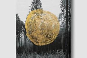 Картина Отпечаток природы Malevich Store 75x100 см (P0426)
