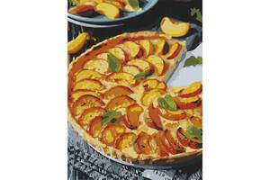 Картина 'Персиковий пиріг' Ідейка KHO5617 30х40 см
