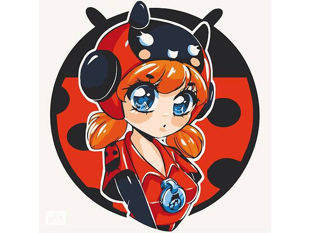 Картина за номерами 'Ladybug Bea' Art Craft 15546-AC 30х30 см