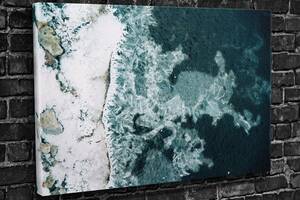 Картина в гостиную спальню для интерьера Ледяное море KIL Art 51x34 см (800)