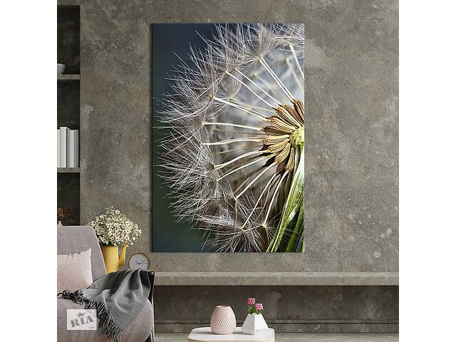 Картина в офис KIL Art Хрупкий цветок одуванчика 120x80 см (2art_286)