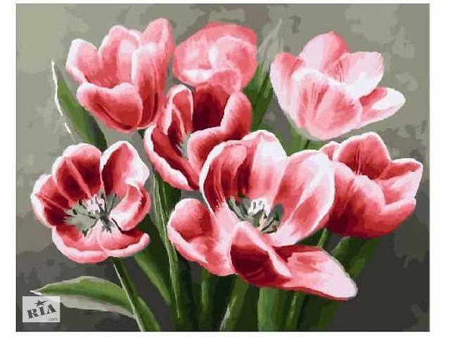 Картина по номерам. Brushme 'Красные тюльпаны' GX26071