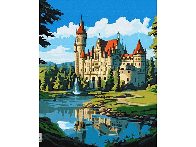 Картина за номерами 'Чарівний замок' KHO6334 40х50см