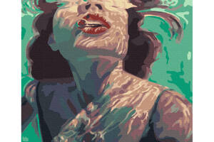Картина за номерами 'Дівчина під водою' Brushme BS38459 40x50 см