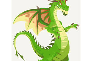 Картина за номерами 'Dragon' 16077-AC 30х40 см