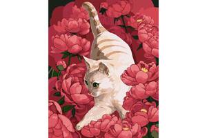 Картина за номерами 'Гравлива кішка' ©Kira Corporal Ідейка KHO4347 40х50 см