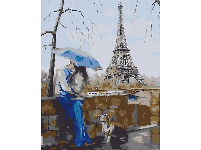 Картина за номерами 'Кохання в Парижі' 10012-AC 40х50 см Art Craft