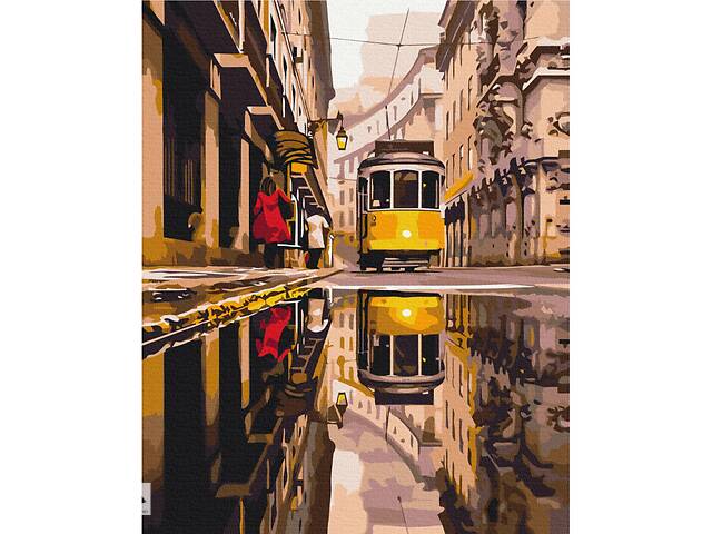Картина за номерами 'Міський трамвай' Brushme BS39849 40x50 см