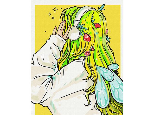 Картина за номерами 'Playlist феї' @nila_art_art Brushme BS53520 40х50 см