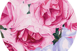 Картина за номерами 'Рожеві троянди' © Anna Steshenko Brushme RC00075M 30 см
