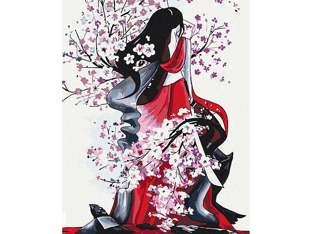 Картина за номерами 'Сила сакури' © Yana Biluhina Brushme BS53800 40x50 см