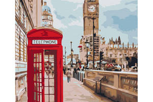 Картина за номерами 'Символи Лондона' Brushme BS26716 40x50 см