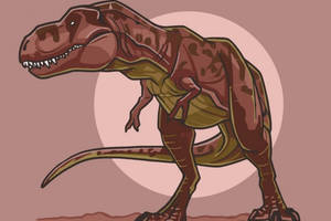 Картина за номерами 'Тиранозавр' 15023-AC 30x30 см