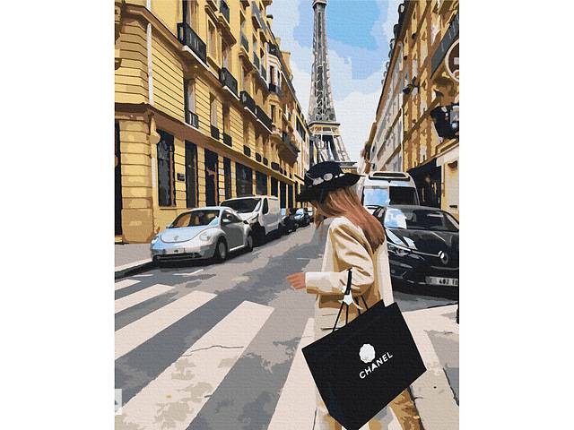 Картина за номерами 'Тиждень моди в Парижі' © Tany Moko Brushme BS52887 40x50 см