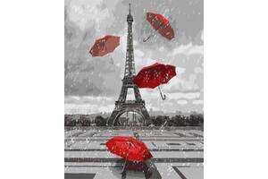 Картина за номерами 'Улюблений Париж' Ідейка KHO3622 35х45 см
