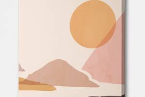 Картина Закат Солнца Malevich Store 50x50 см (KV0800)