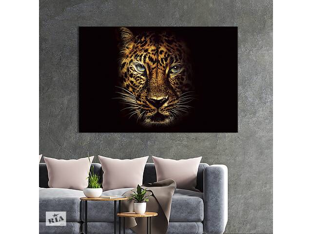 Картина животные KIL Art Морда леопарда 75x50 см (1752-1)