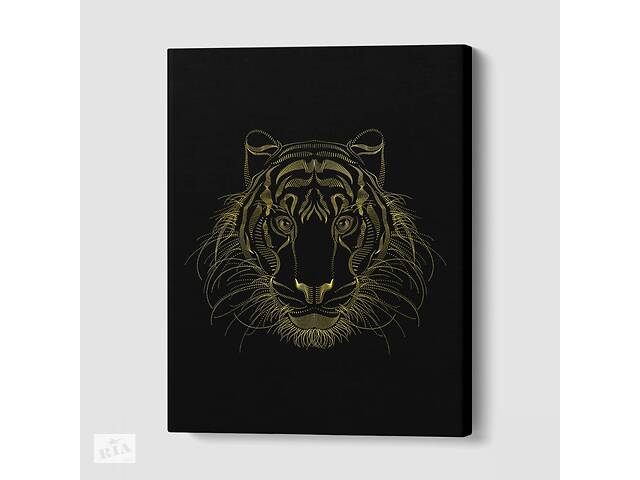 Картина Золотий тигр Malevich Store 75x100 см (P0413)