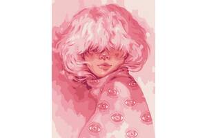 Картини за номерами 'Мої рожеві мрії' Ідейка KHO4940 30х40см