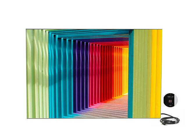 Керамический обогреватель Кам-Ин цветной 700 Вт (700color11) + терморегулятор