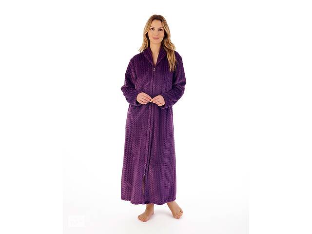 Жіночий халат Slenderella HC02317 S Фіолетовий (ZIK0000017372)