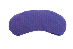 Хлопковая подушка для глаз Bodhi с лавандой синий/фиолетовый 24*11 см